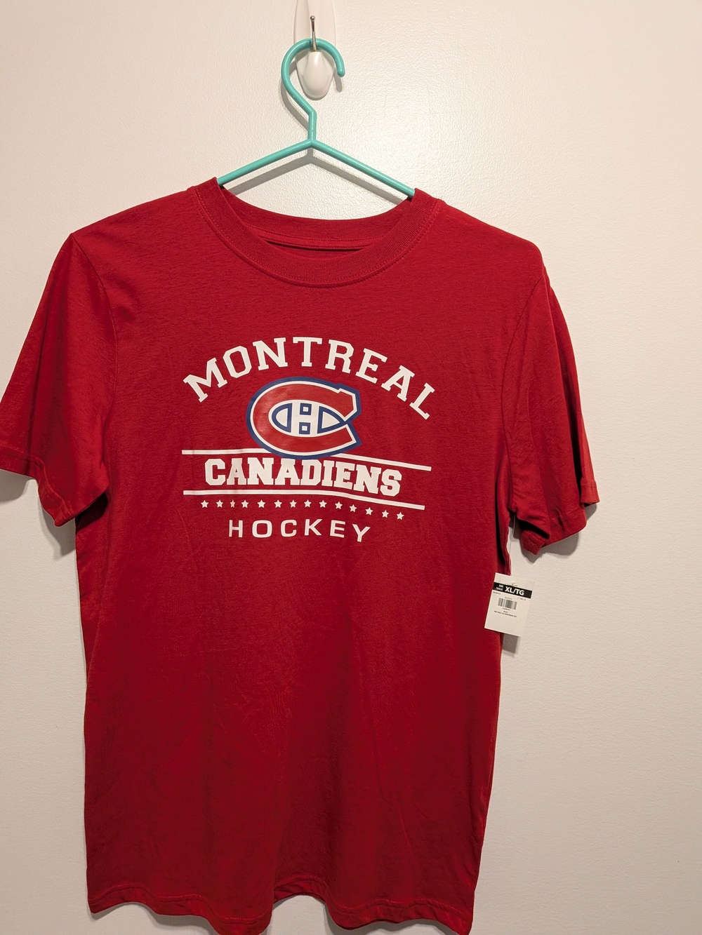 NHL Montreal Canadiens Red Graphic Tee